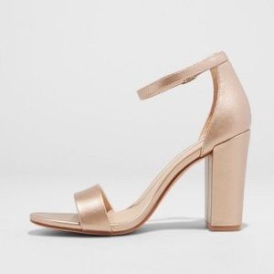 Women's Ema High Block Heel Pumps - A New Day, 12W